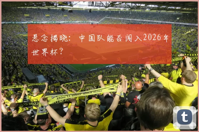悬念揭晓:中国队能否闯入2026年世界杯?